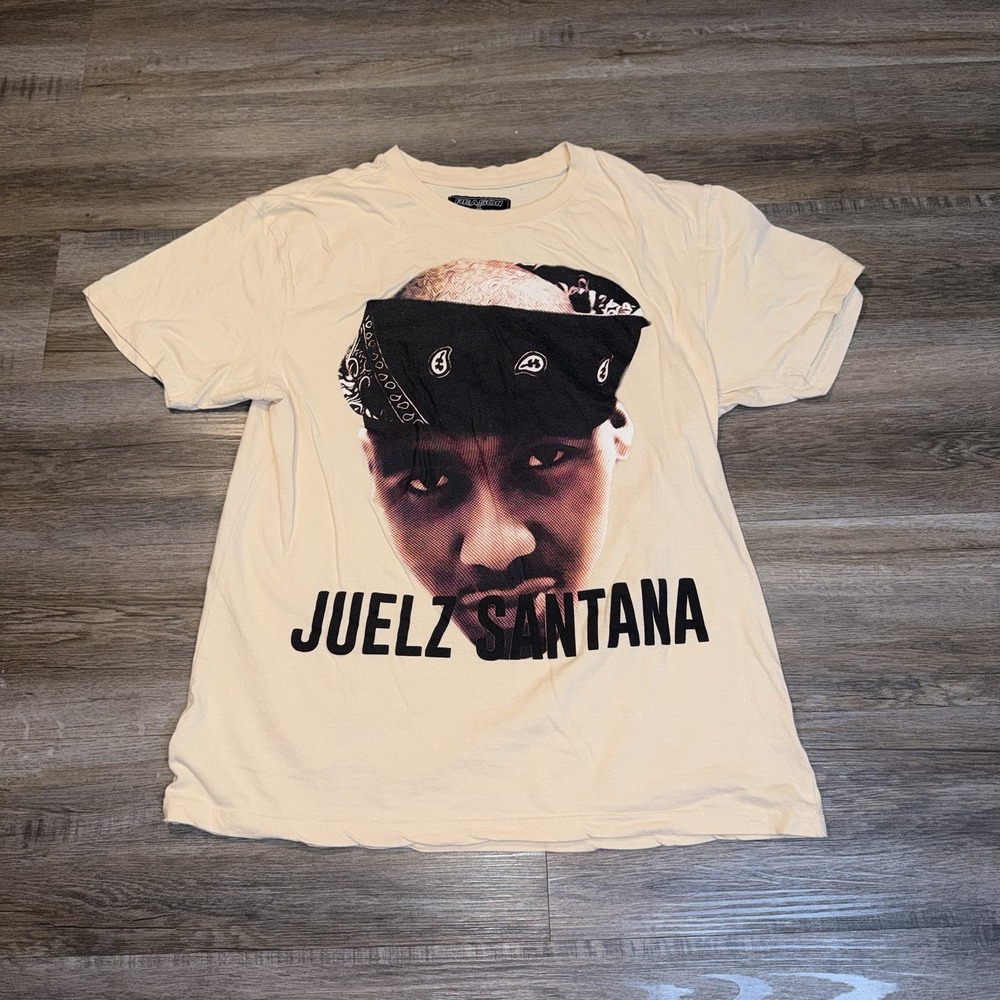 Reason Clothing x Diplomats Empire Shirt Mens Large Short Sleeve Peachy White